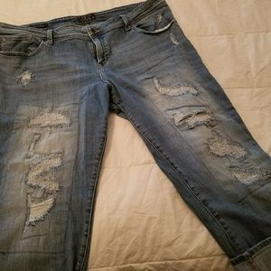 Lucky brand distressed jeans